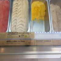Tagged vegan Gelato at NŪDA Market in Barcelona