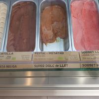Tagged vegan Gelato pt2 at NŪDA Market in Barcelona
