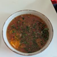 Soup at Vegasmo in Brasov