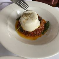 Burrata vegan  at Gigi's in Balmain