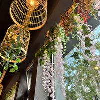 Nice room, a bit much plastic   at Bếp Ngoại in Cologne