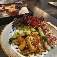 Udon noodles with veggies   at Bếp Ngoại in Cologne