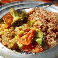 A vegan dish @ Ajurveda Kafejnica at Tibetas Virtuve - Ajurveda Kafejnica in Riga