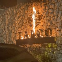 Front of building  at Taboo in Cancun