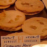 Orangen Marzipan Cookie at Café Konditorei Hacker in Rattenberg