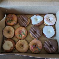 Valentine's mix at Monster Baby Donuts - Pop up in Columbus