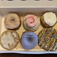 Collab box with another vegan cookie at Monster Baby Donuts - Pop up in Columbus