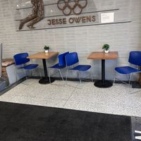 Seating area  at Monster Baby Donuts - Pop up in Columbus
