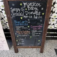Specials  at Monster Baby Donuts - Pop up in Columbus