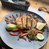 No-beef wellington at Vega in Wroclaw