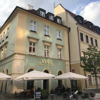 Front entrance at Vega in Wroclaw