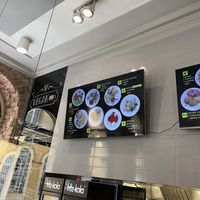 Menu  at Vega in Wroclaw