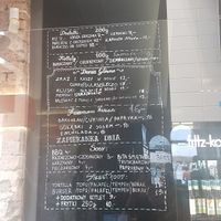 Polish menu without sides at Vega in Wroclaw