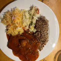 Seitan casserole   at Vega in Wroclaw