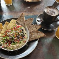 Humus 😋  at Vega in Wroclaw