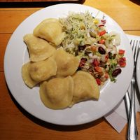 Dumplings at Vega in Wroclaw