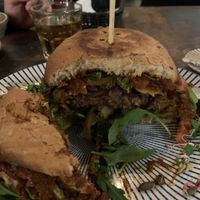 Beyond Meat Burger (pretty spicy! 🌶️)  at Vega in Wroclaw