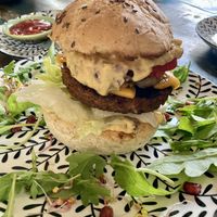 Hakoona burger  at Vega in Wroclaw