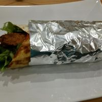 Tempeh tortilla at Vega in Wroclaw