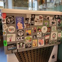 Stickers!! at Vega in Wroclaw