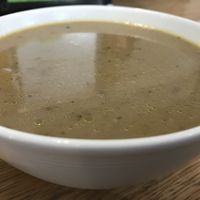 Mushroom soup  at Vega in Wroclaw