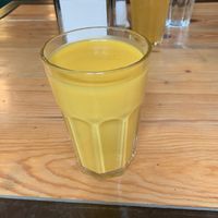 Mango lassi at Vega in Wroclaw