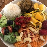 Vegan bowl at Vega in Wroclaw