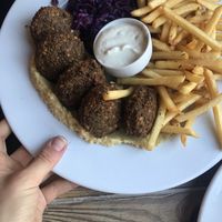 Falafel at Vega in Wroclaw