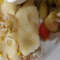 Pierogi - polish dumplings at Vega in Wroclaw