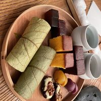 Wagashi (Japanese desserts)   at Higashiya Ginza in Tokyo