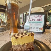 Orange Chocolate Vegan Cheesecake   at European Street in Jacksonville