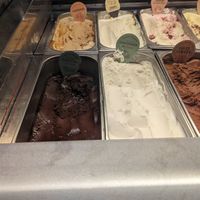 Vegan flavors at Heladería Crepes & Waffles in Bogota