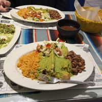 Table spread  at El Gitano in Burlington