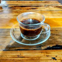 Turkish coffee at Sultan Kabob in Breezewood