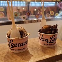 Winter Specials: Walnut Banana Bread and Chocolate Holiday Cake #Veganuary at Van Leeuwen Ice Cream - Astoria in Queens