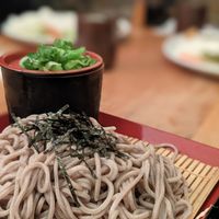 Soba noodles, yum! at Tokyo Diner    in London