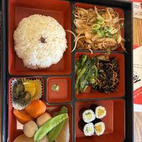 Bento box  at Tokyo Diner    in London