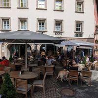 Nice outdoor seating at Pano in Kitzbuehel