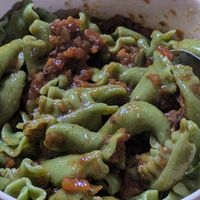 Home made pasta with walnut bolognese 😍 at Cucina Lab in Middle Swan