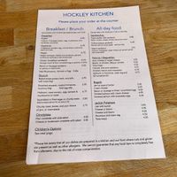 Lots of vegan options!  at Hockley Kitchen in Nottingham