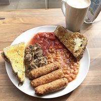 Vegan breakfast at Hockley Kitchen in Nottingham