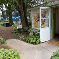   at 5th and Jefferson Coffee House in Sturgeon Bay