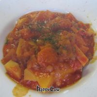 vegetable-lentil stew at Greengages in Salisbury