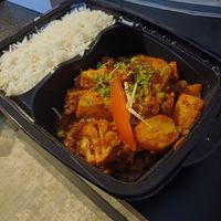 Aloo Gobi Matar at Namaste India in Luebeck