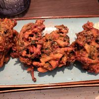 Pakoras at Namaste India in Luebeck
