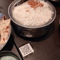 Rice at Namaste India in Luebeck