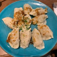 Pierogis veganos at Pierogarnia Krakowiacy in Krakow