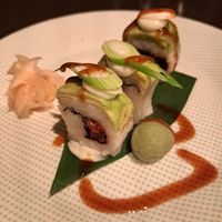 Sushi roll at Studio Gauthier in London
