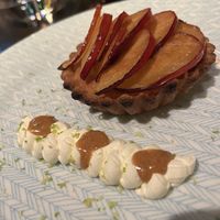 Plum tart  at Studio Gauthier in London