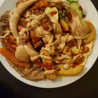 Tofu teller at Savanna Imbiss  in Berlin